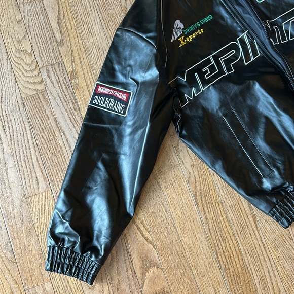 Black bomber jacket size medium! - Picture 2 of 9